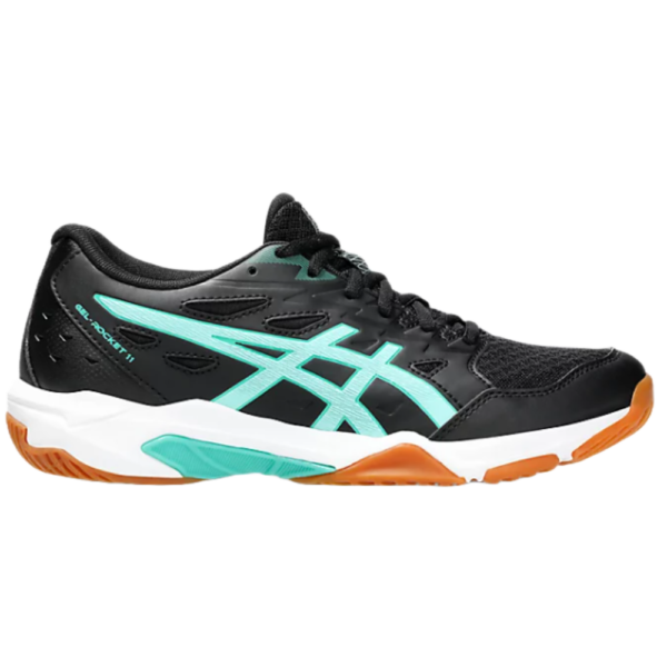 Tenis Asics Rocket 11 Black Iluminate Mint