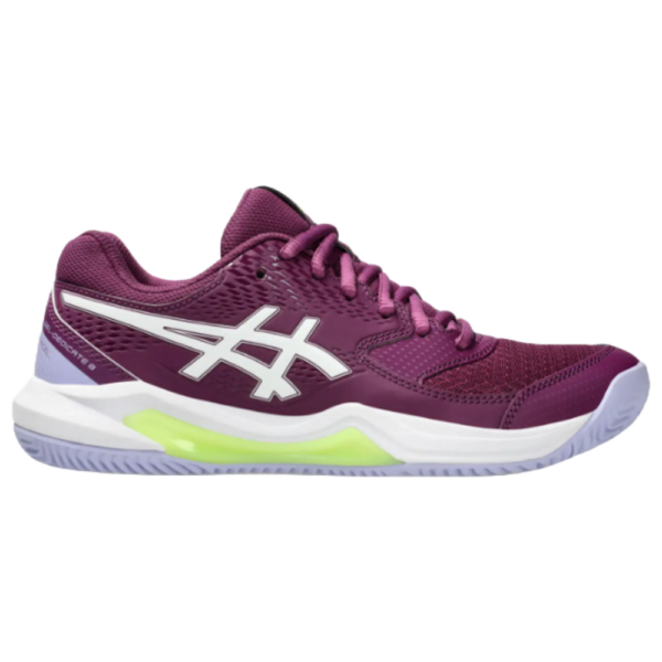 Tenis Asics Gel Dedicate 8 Padel Deep Mauve White