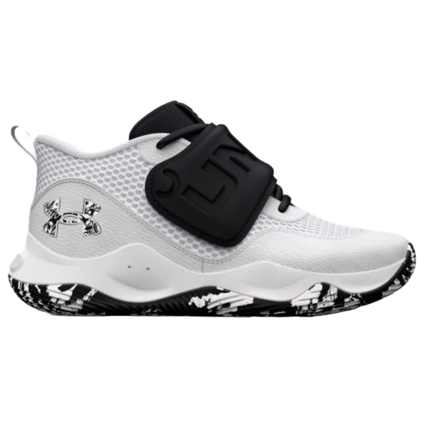 Tenis Under Armour UA GS Zone BB 2 White Black