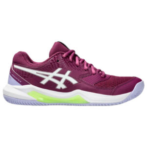 Tenis Asics Gel Dedicate 8 Padel Deep Mauve White