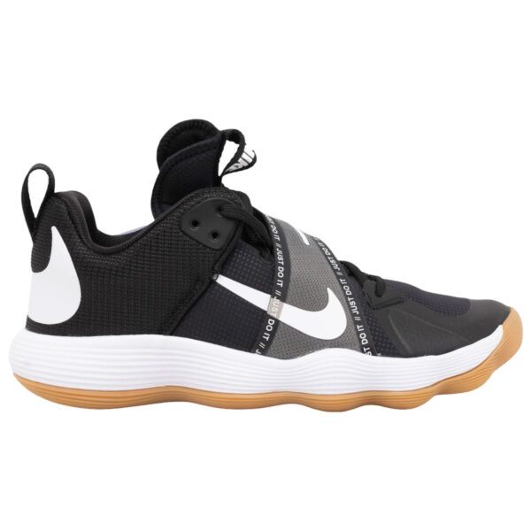 Tenis Nike React Hyperset Black White Gum