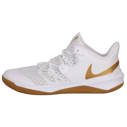 Tenis zoom hyperspeed court se white metallic gold