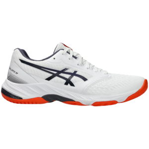 TENIS ASICS NETBURNER BALLISTIC  FF3  MT3 WHITE INDIGO
