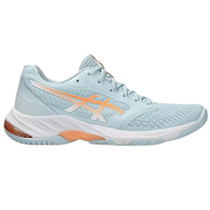 TENIS ASICS GEL NETBURNER BALLISTIC FF3 AZUL CON NARANJA