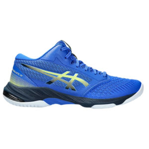 TENIS ASICS NETBURNER BALLISTIC BULL FF3 ILLUSION BULE GLOW YELLOW